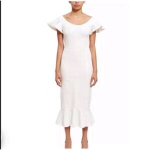 NWT Opening Ceremony Medallion Jacquard Lotus Dress